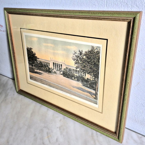 Collectible frame National Archaeological Museum Athens 1907 like new