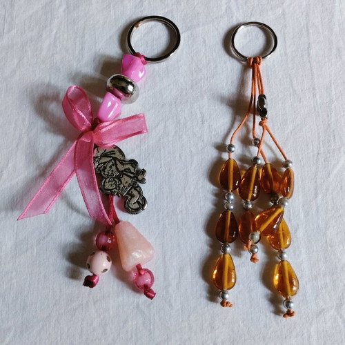 Keychains two, together or separately