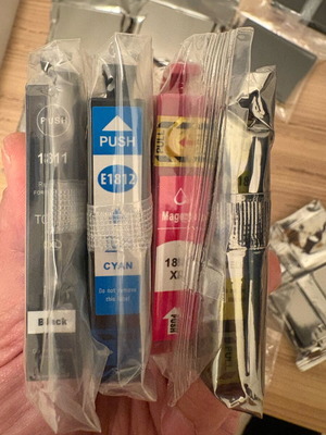 Epson compatible printer ink cartridges new