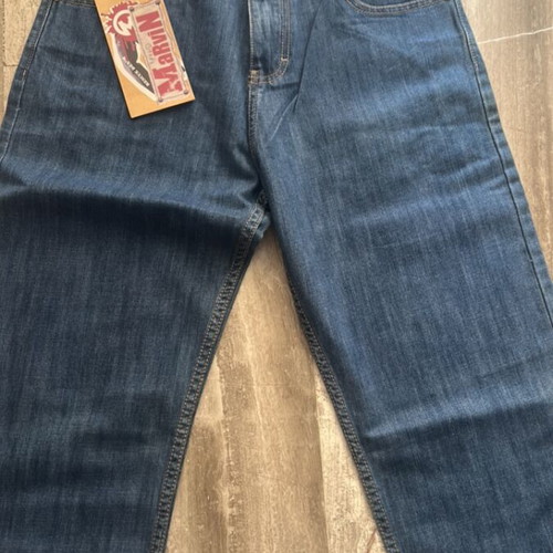 Marvin men's jeans new, classic straight fit, size 30, blue