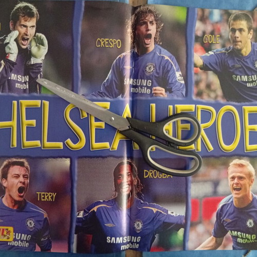 Match Football Magazine Issue 28/2-6/3/2006 Like New with Chelsea Posters