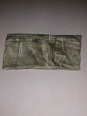 Hairband with denim pattern