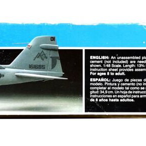 Revell A-6E Intruder Model Kit 1:48 scale like new