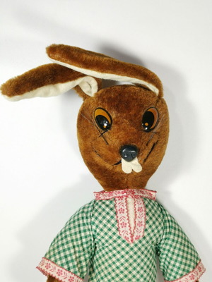 Plush Easter Doll Rabbit 80s used