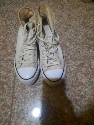 Converse All Star sneakers used, beige, size 40