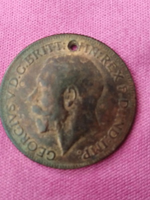 Ρέπλικα νόμισμα George V μεταχειρισμένο