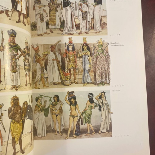 A pictorial History of Costume like new, English