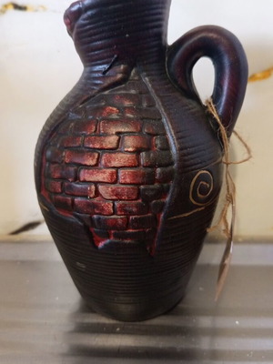 Decorative wall jug new, dimensions 19x11 cm