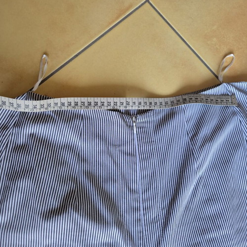 Helmi striped pants with built-in belt, like new