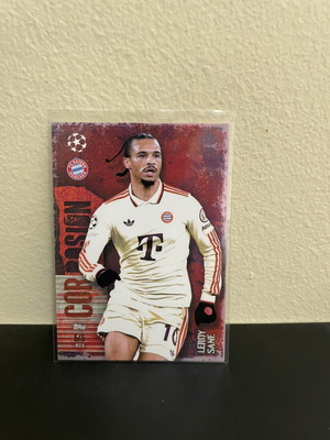 2024-25 Topps Total Football Corrosion Red Leroy Sane 5/5 card like new