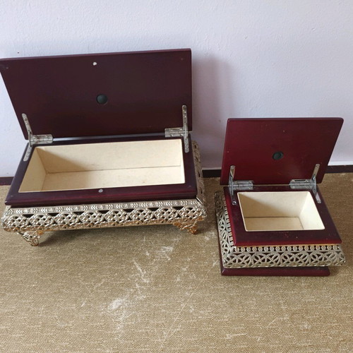 Antique jewelry boxes from 1950 like new