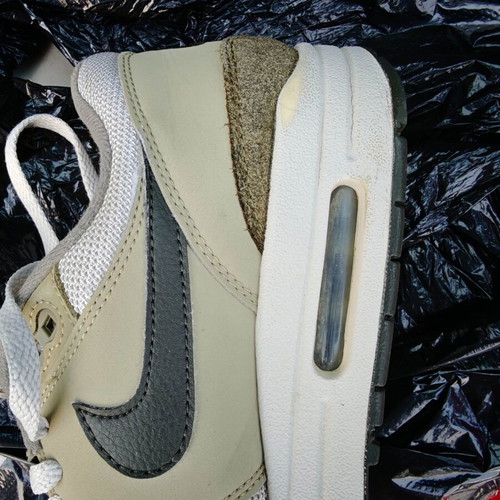 Nike Air Max 1 sneakers, size 41, olive color