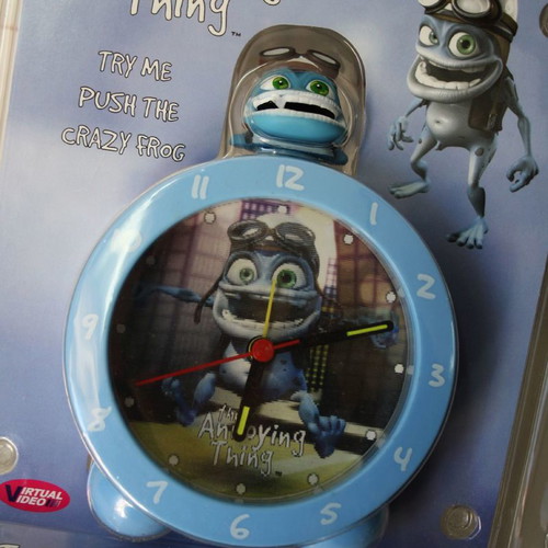 Annoying Thing Crazy Frog alarm clock new