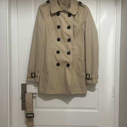Stradivarius trench coat like new, beige, size L