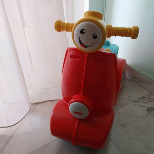 Fisher Price Laugh & Learn Smart Stages Scooter μεταχειρισμένη περπατούρα Ride On για 12+ μηνών