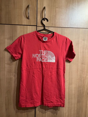 Παιδική μπλούζα The North Face μεταχειρισμένη, κόκκινη, μέγεθος 152 εκ.