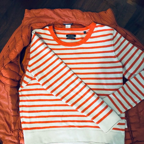 Marc O'Polo clothing set used orange, size M and vest L