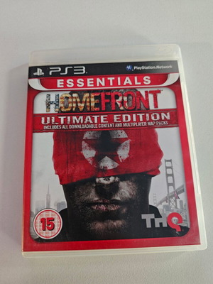 PS3 Homefront Ultimate Edition used with case and disc