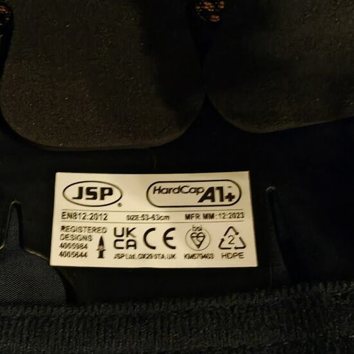 JSP Safety Helmet new, dark blue, lightweight