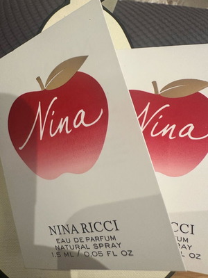 Nina Ricci two authentic tester samples 2x1.5ml new