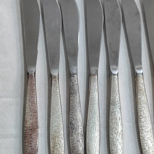 TWA Vintage Silver-Plated Cutlery Set used with Patina