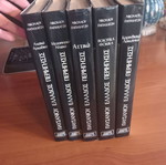 Pausanias Hellados Periigisis 5-volume set like new, Greek