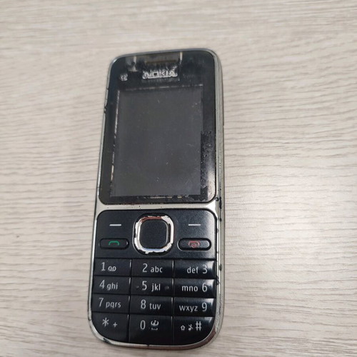 Nokia C2-01 Vintage Retro Button Phone new, black