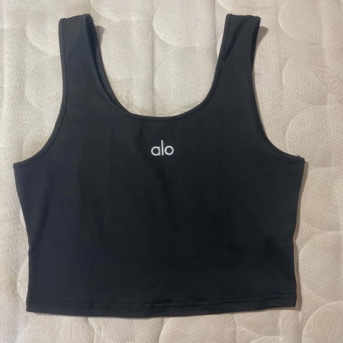 Alo top shirt new, size M, black