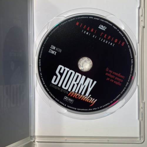 Stormy Monday DVD, αστυνομική ταινία με Μέλανι Γκρίφιθ, Τόμι Λι Τζόουνς
