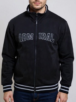 Admiral cotton long-sleeve black jacket Large like new