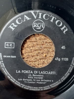 Rita Pavone Lui / La Forza Di Lasciarti 7" single μεταχειρισμένο, pop