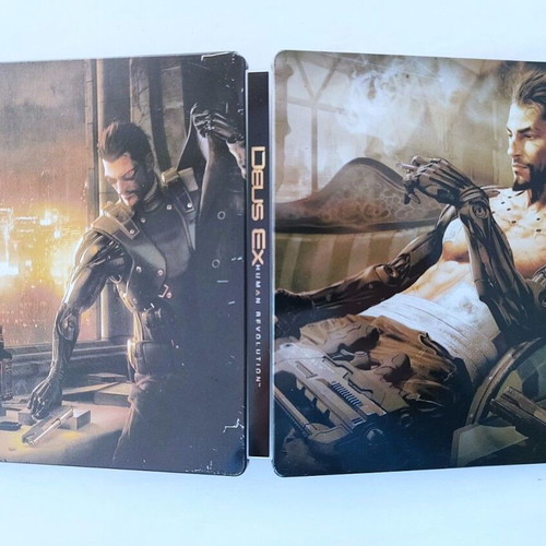 Deus Ex Human Revolution Steelbook used with spine wear