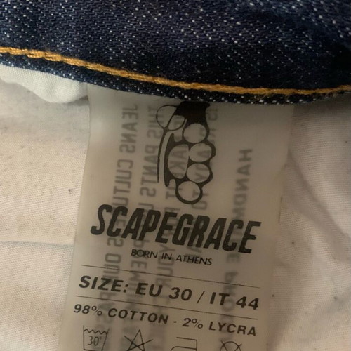 Scapegrace Jean pants like new, size 30, blue