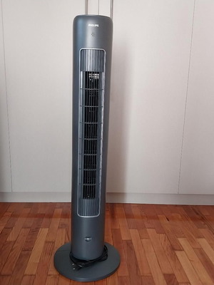 Ανεμιστήρας δαπέδου Philips (Πύργος) σαν καινούργιος με τηλεχειριστήριο και θήκη αρώματος