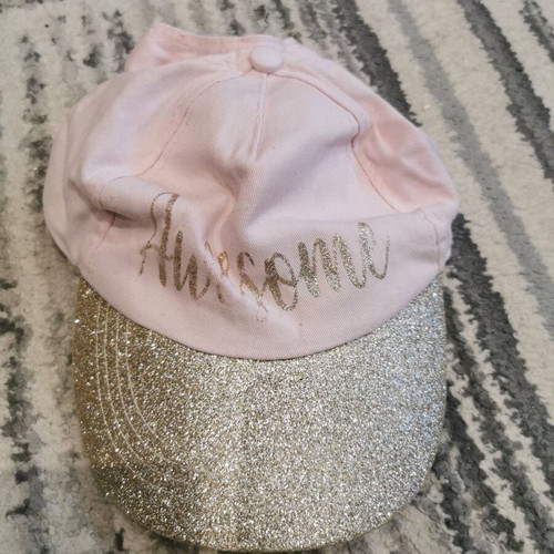Beach hat used size 55 pink