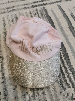 Beach hat used size 55 pink