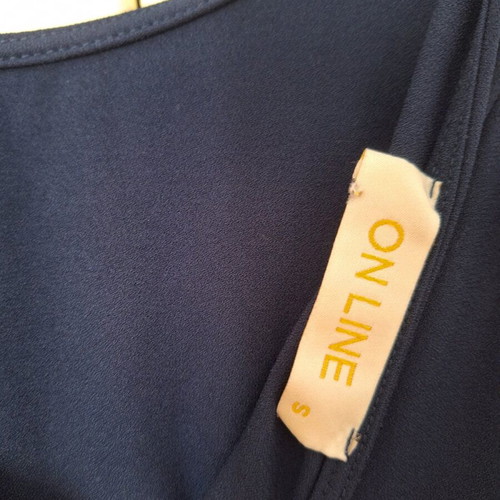 On Line mini dark blue A-line dress like new, size small