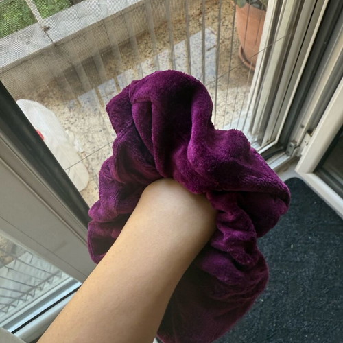 Handmade hair scrunchie new