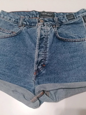 Versace denim σορτς μεταχειρισμένα, μέγεθος 36, μπλε