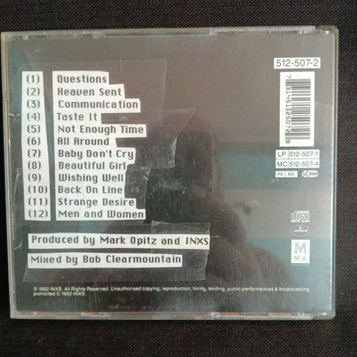 Inxs Welcome To Wherever You Are CD like new, rock