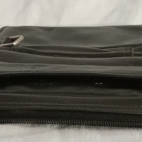 Leather pipe bag used for 4 pipes and accessories