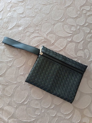 Black pouch bag