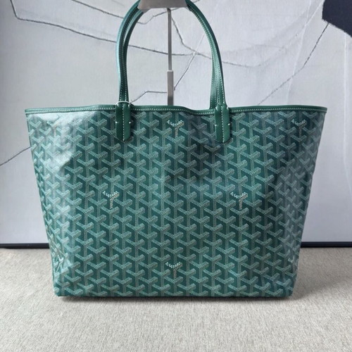 Goyard Tote Bag shoulder green like new, size Gm
