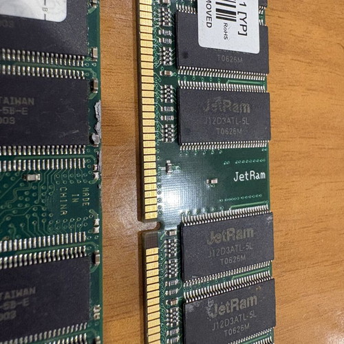 DDR1 RAM 2.5GB pack used, Kingston & Transcend DDR400 PC3200