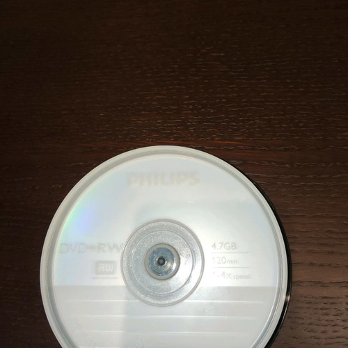 Philips DVD+RW 4.7Gb new, pack of 10 discs