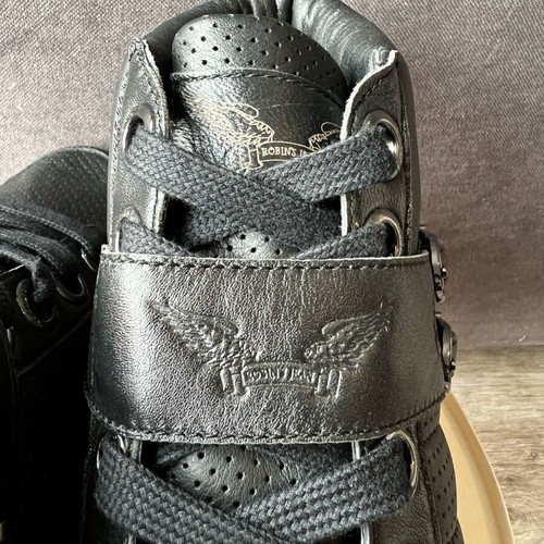 Robin’s Jean Harrington Black High-Top Sneakers New Size 42
