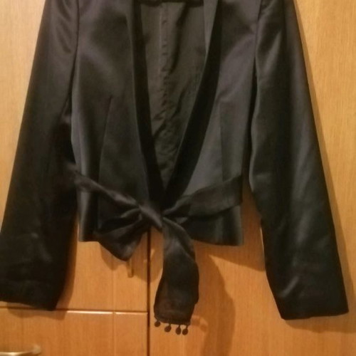 Satin suit used, Anna Riska jacket and Toi Mon Toi trousers