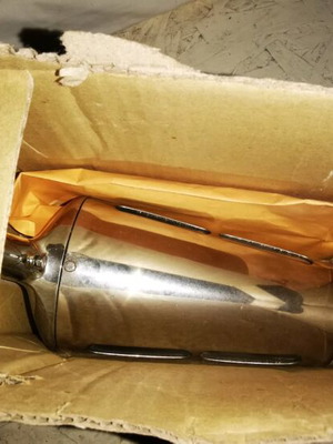 Επιτοίχιος διανομέας σαπουνιού ανοξείδωτος AISI 316 καινούργιος