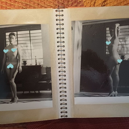 Artistic nude 1960s like new, vintage album with 20 photos
