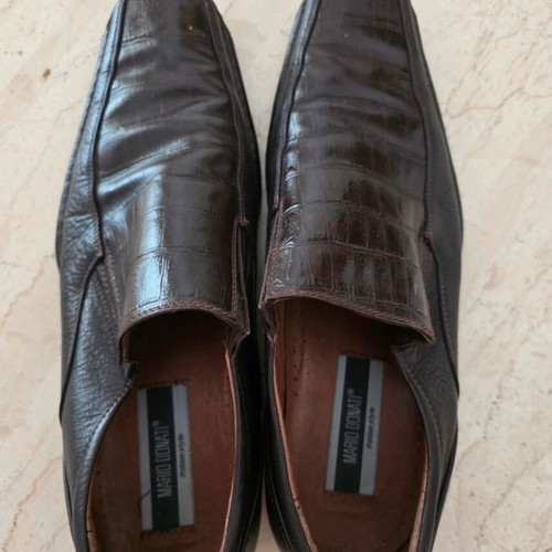 Marco Donati men's leather shoes size 42, brown, new